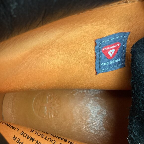 Timberland 6” Premium Mens 10M Nubuck Leather Boots 400 Gram Primaloft Insulatio - Picture 12 of 12